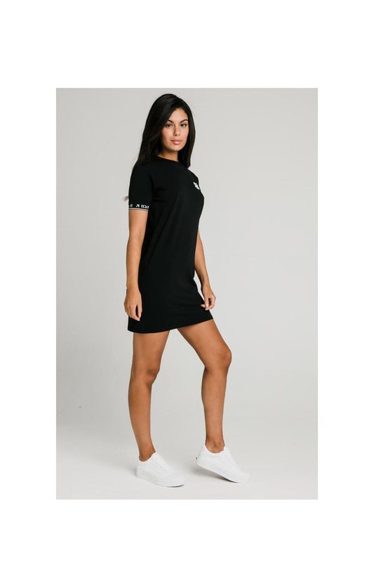 Black Essential Core T-Shirt Dress