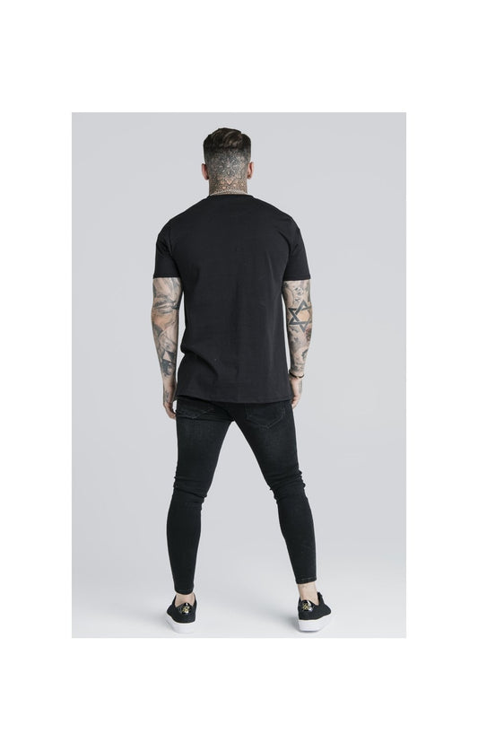 Black Essential Muscle Fit T-Shirt