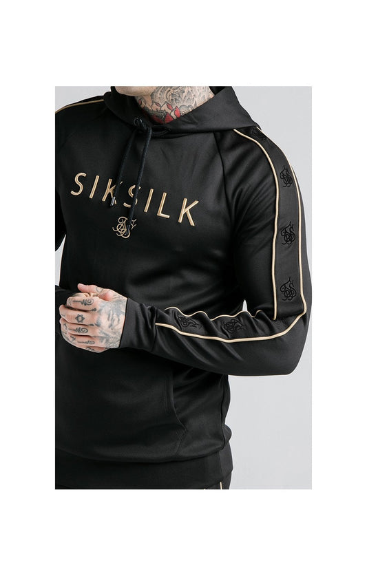 SikSilk Astro Overhead Hoodie - Black & Gold