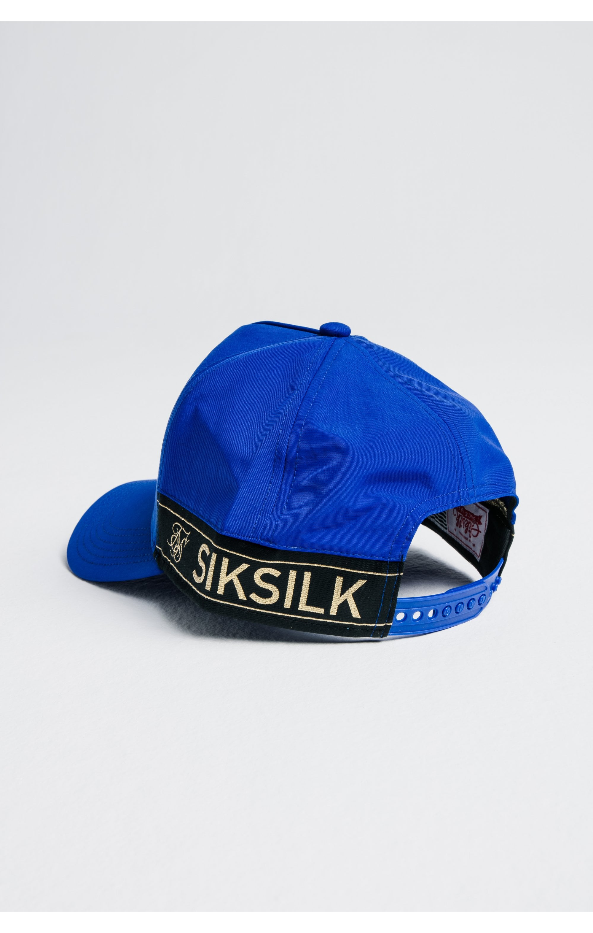 Cargar imagen en el visor de la galería, SikSilk Nylon Tape trucker - Blue &amp; Gold (2)