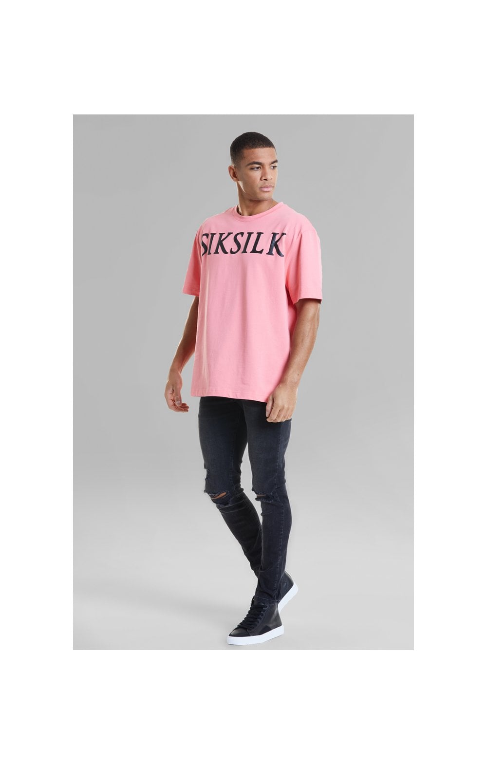 Cargar imagen en el visor de la galería, Pink Relaxed Fit T-Shirt (3)