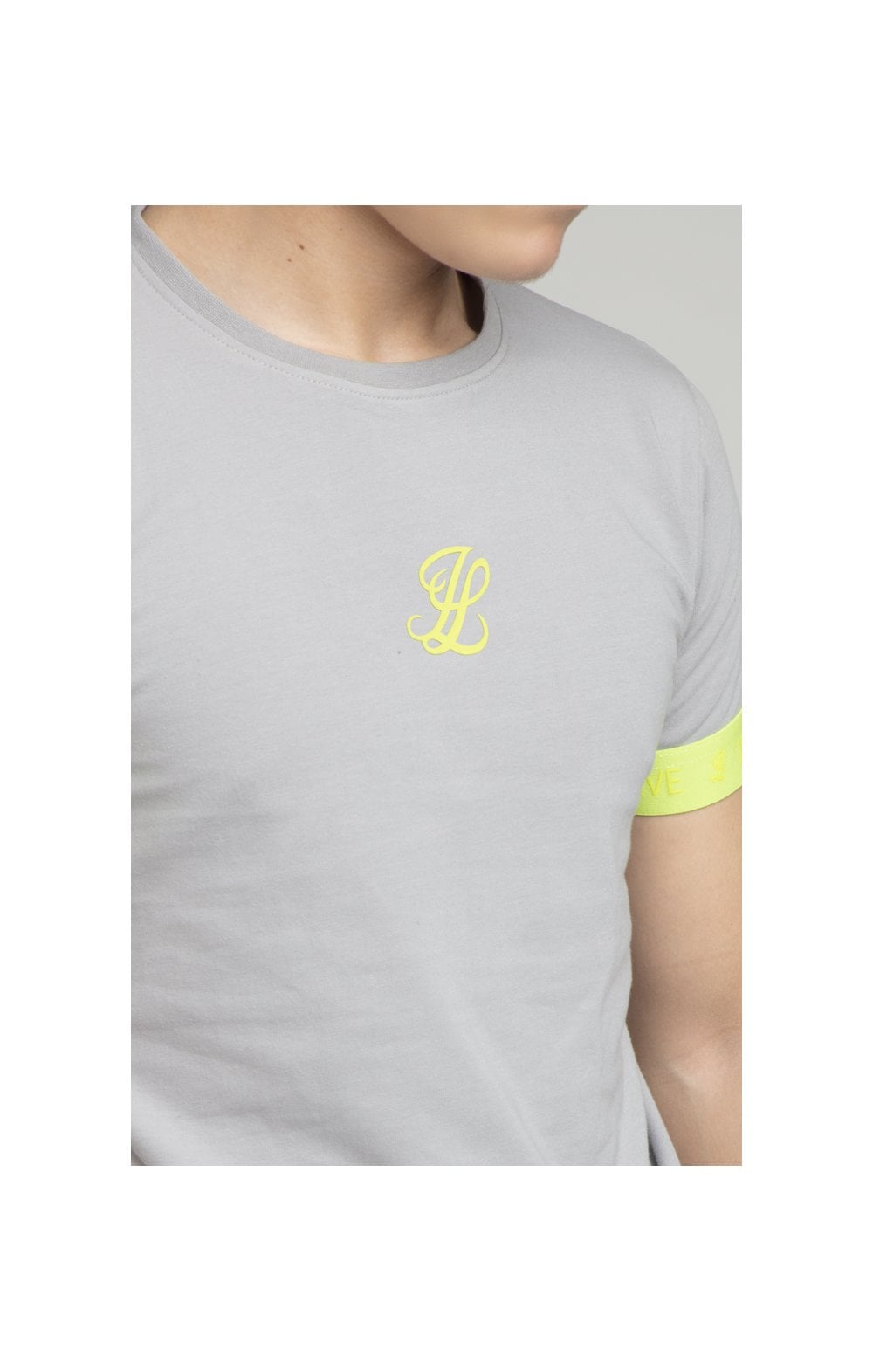 Cargar imagen en el visor de la galería, Boys Illusive Grey Taped T-Shirt (2)