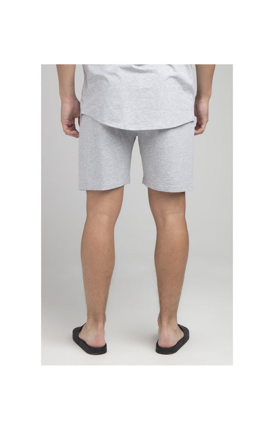 Boys Illusive Grey Marl T-Shirt And Short Twin Set