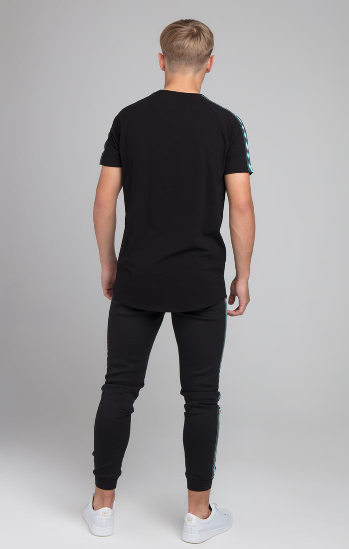 Cargar imagen en el visor de la galería, Boys Illusive Black Taped T-Shirt (2)