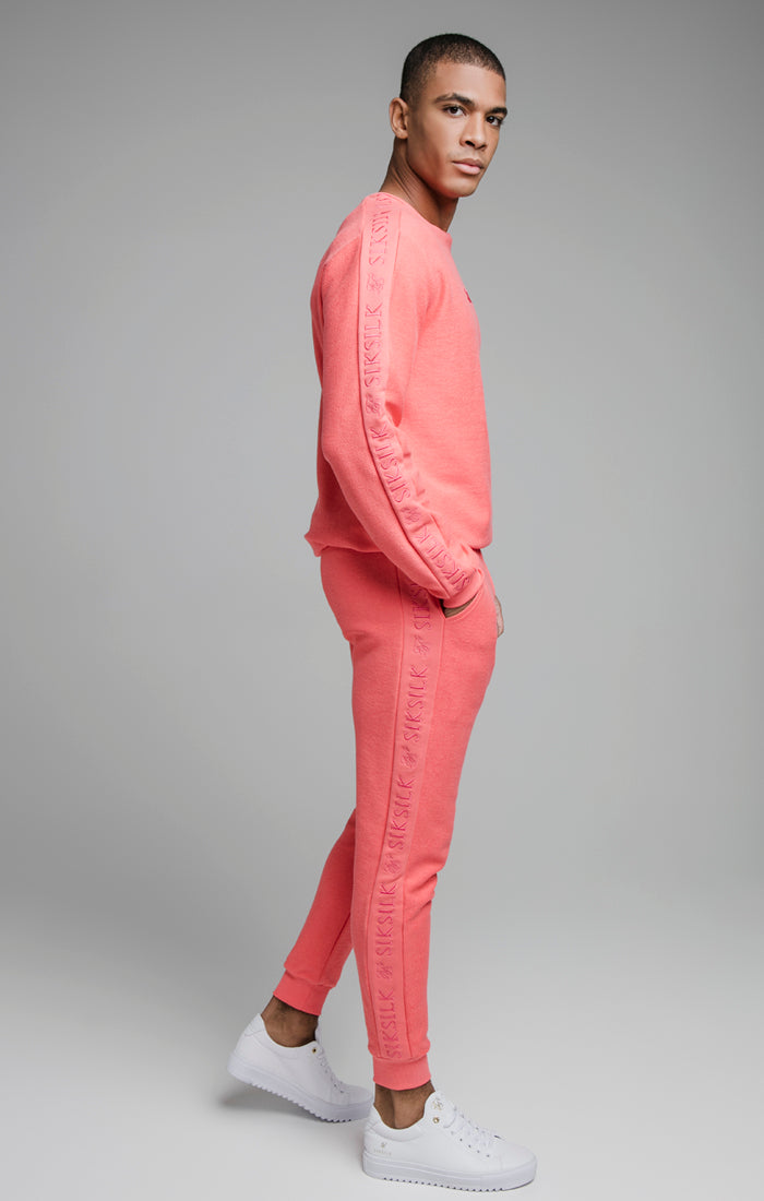 Cargar imagen en el visor de la galería, Pink Embroidered Sweatshirt (1)