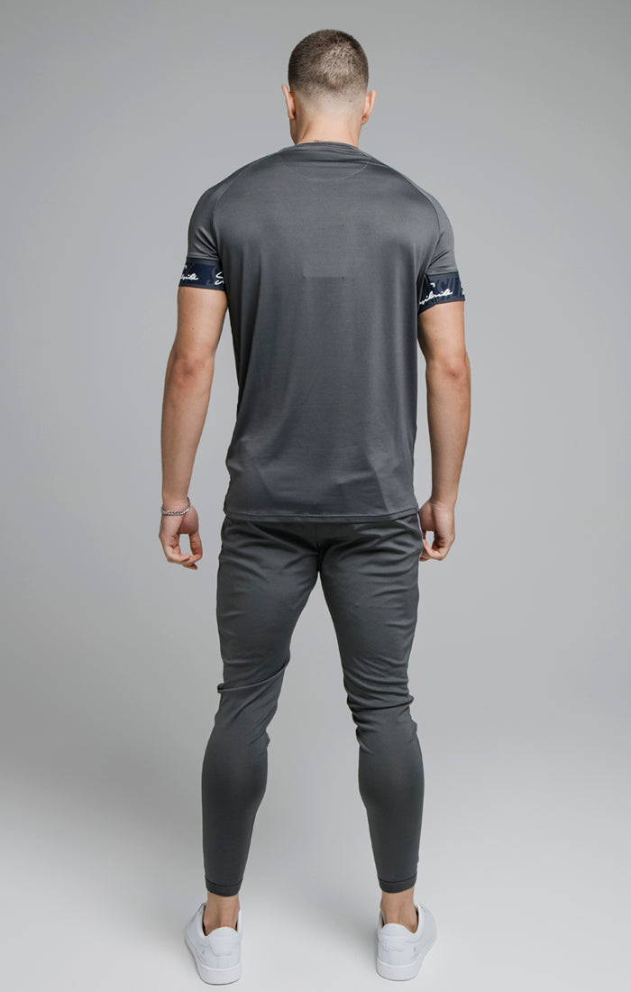 Cargar imagen en el visor de la galería, Grey Elastic Cuff T-Shirt (4)