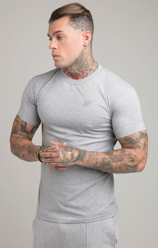 Grey Marl Smart T-Shirt