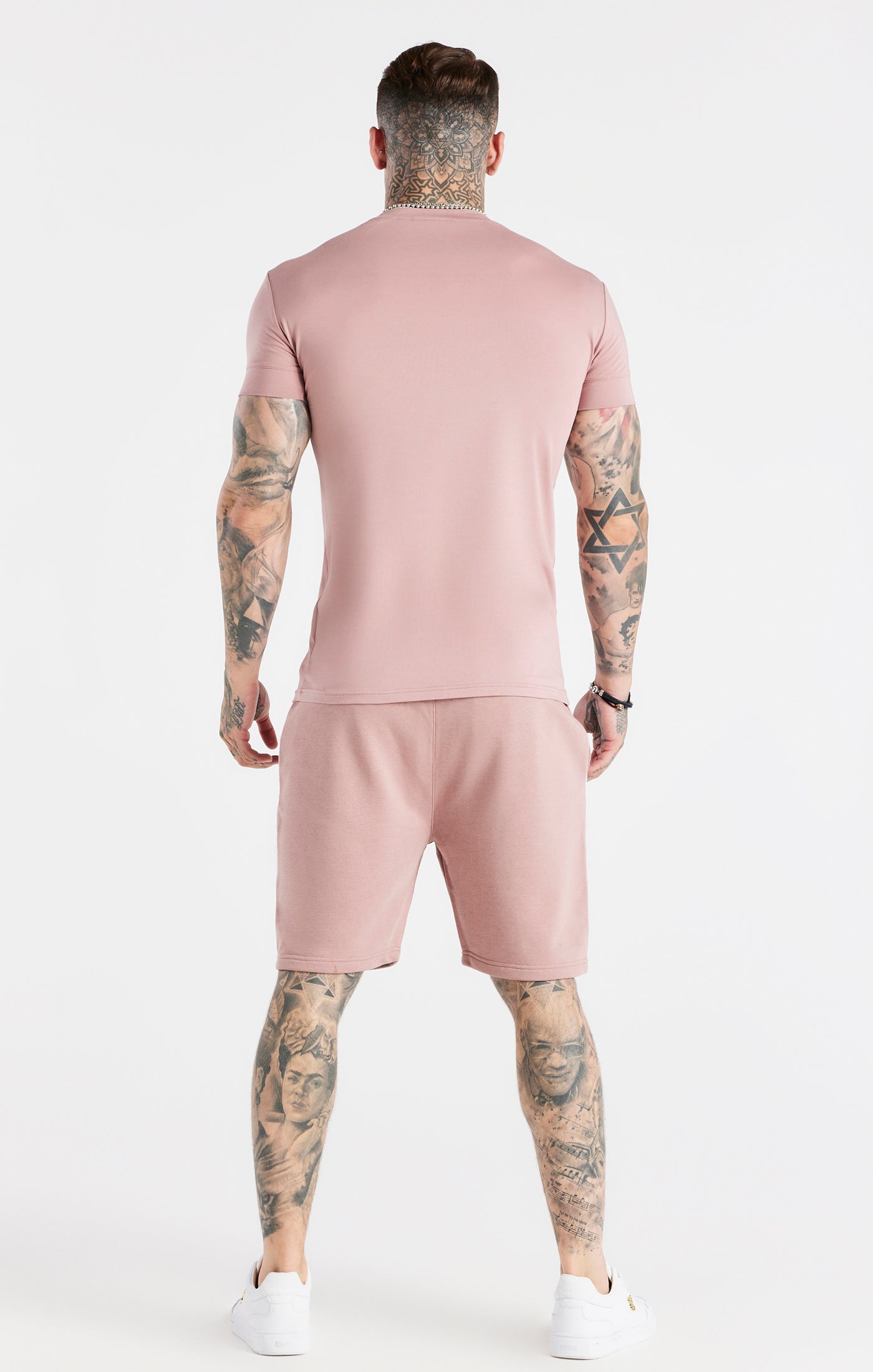 Cargar imagen en el visor de la galería, Dusky Pink Smart T-Shirt (4)