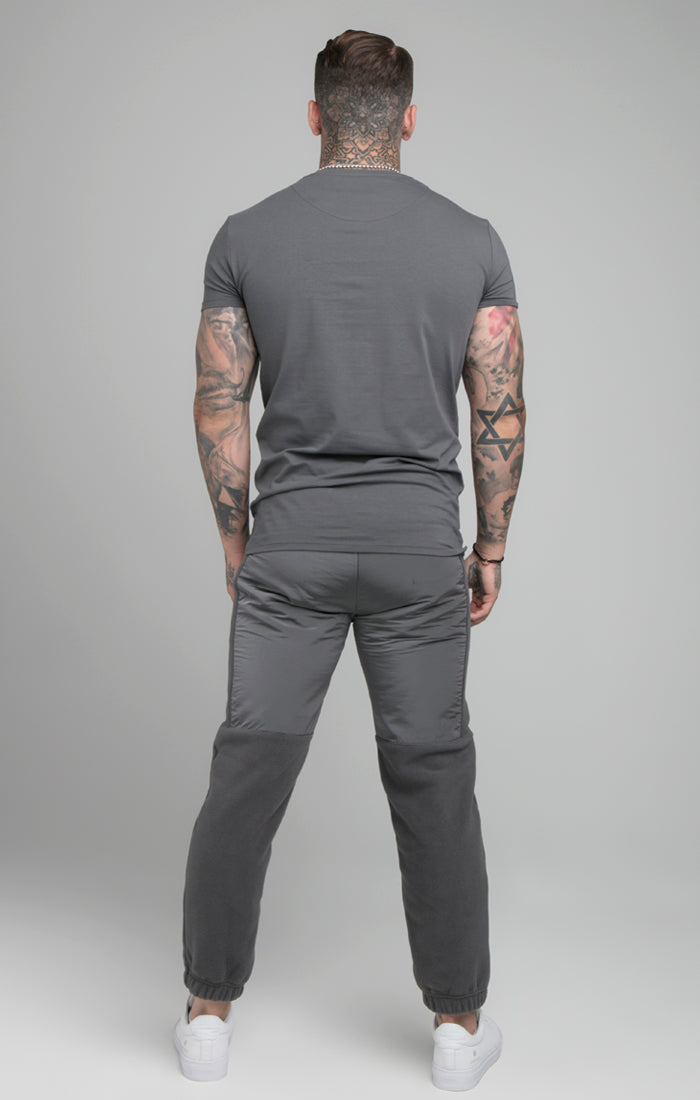 Cargar imagen en el visor de la galería, Grey Hybrid Pro Elastic Cuff Pant (6)