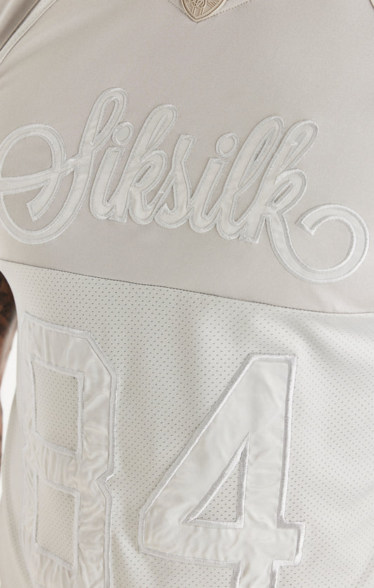 Camiseta deportiva elástica SikSilk - Gris