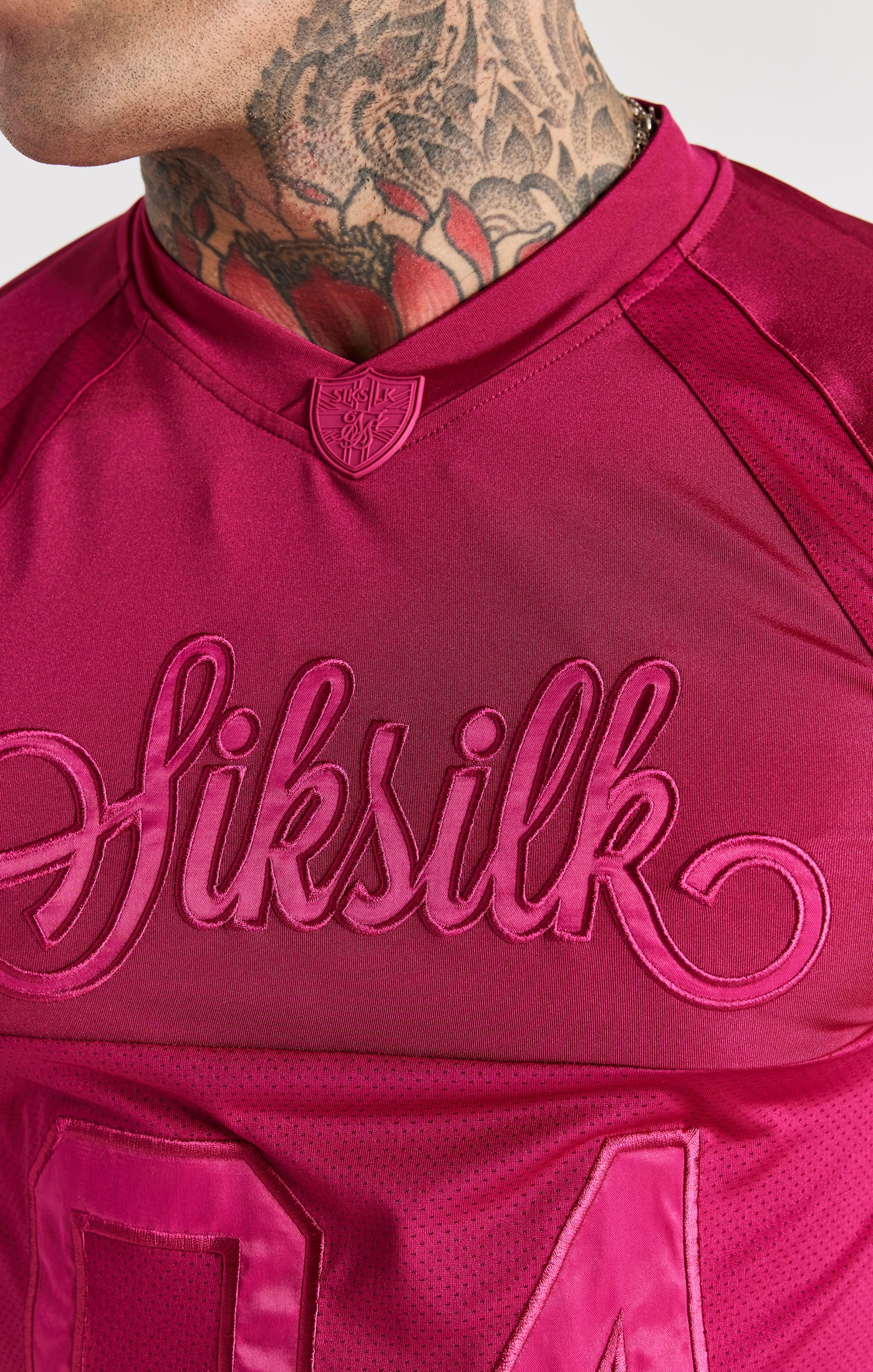 Cargar imagen en el visor de la galería, Camiseta deportiva elástica SikSilk - Rosa
