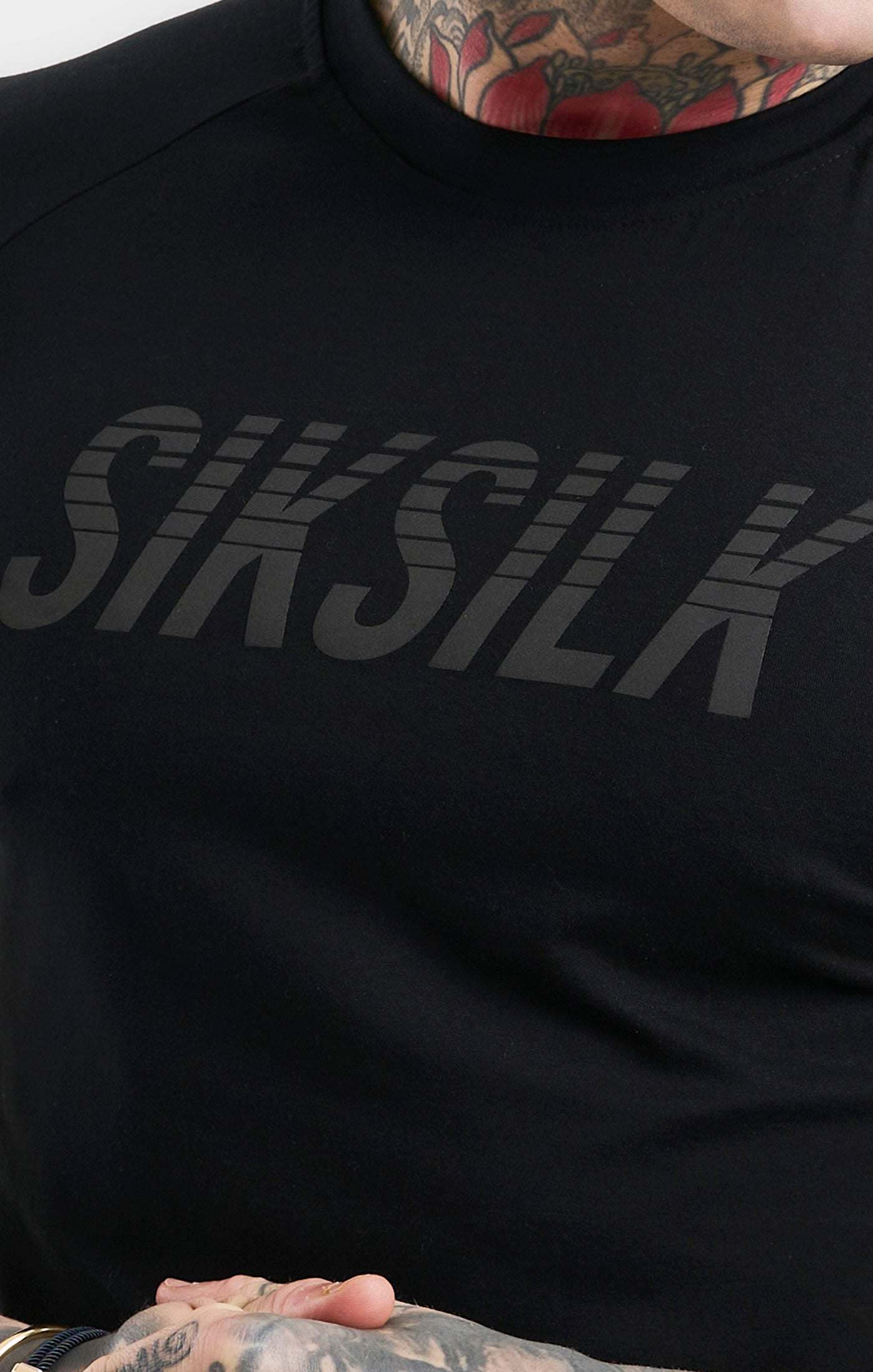 Cargar imagen en el visor de la galería, Black Sports Short Sleeve T-Shirt (1)