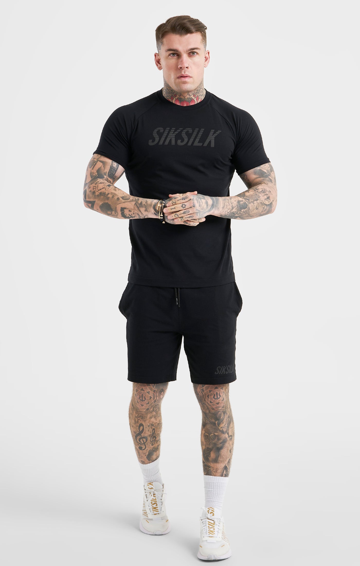 Cargar imagen en el visor de la galería, Black Sports Short Sleeve T-Shirt (2)