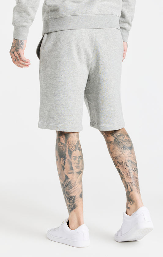 Pantalones cortos SikSilk Core - Gris jaspeado
