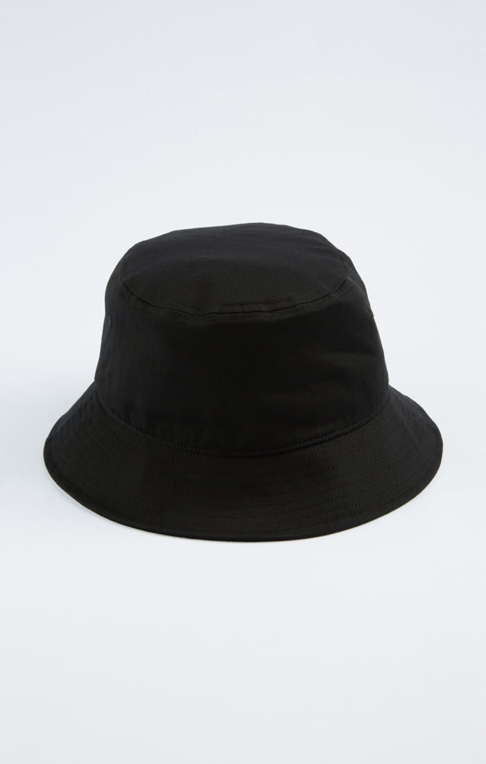 Cargar imagen en el visor de la galería, Black Embossed Logo Bucket Hat (2)