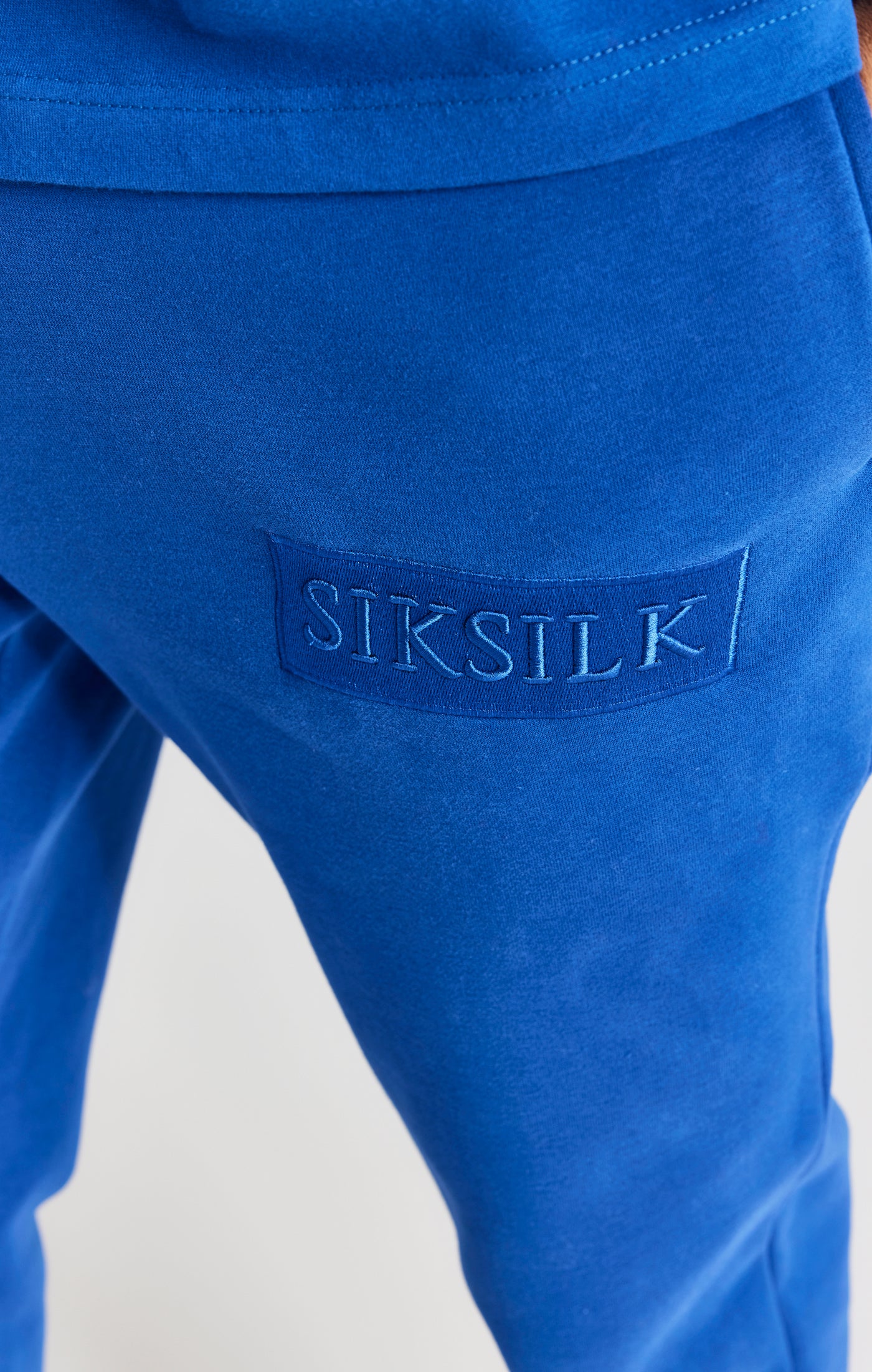 Cargar imagen en el visor de la galería, Joggers holgados SikSilk con tobillo ajustado - Azul (4)