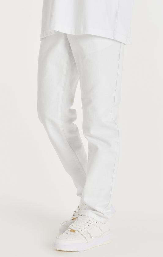 Pantalón Recto Blanco