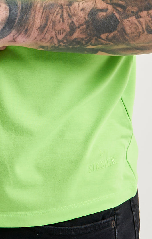 Camiseta Verde Cuello Alto Messi x SikSilk