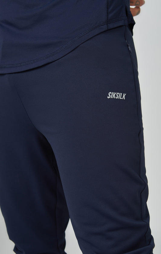 Navy Sports Muscle Fit Track Pant