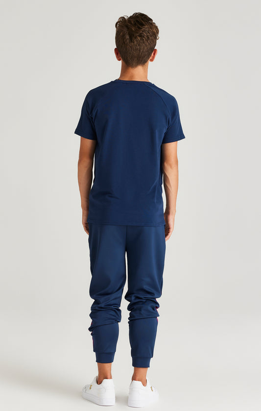 Pantalón de alto rendimiento SikSilk con degradado - Azul marino