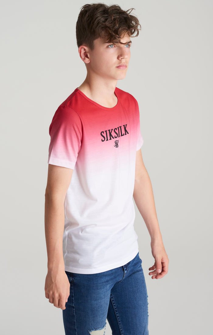 Cargar imagen en el visor de la galería, Boys Pink High Fade T-Shirt (2)