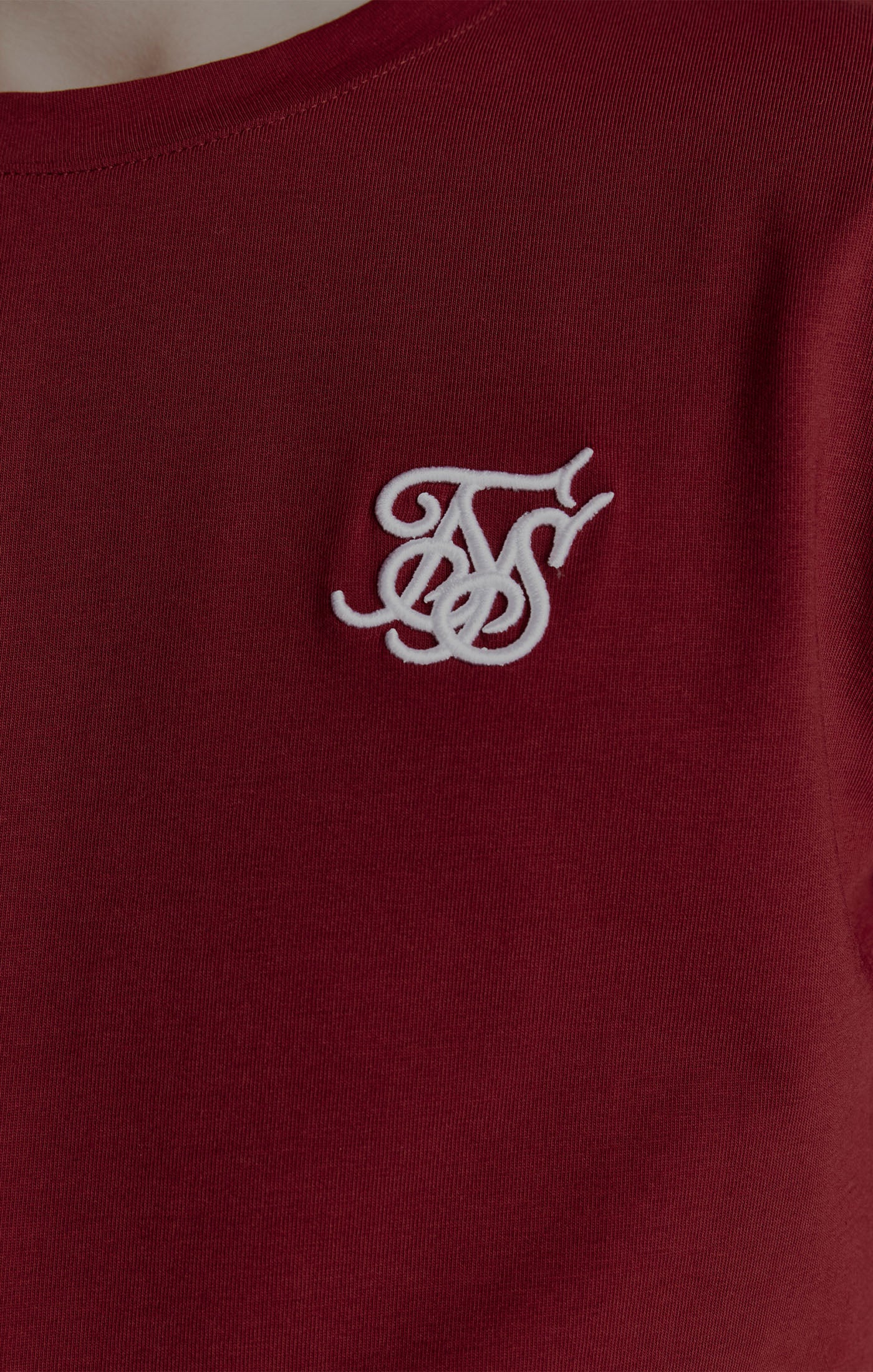 Cargar imagen en el visor de la galería, Boys Burgundy Essentials Short Sleeve T-Shirt (1)