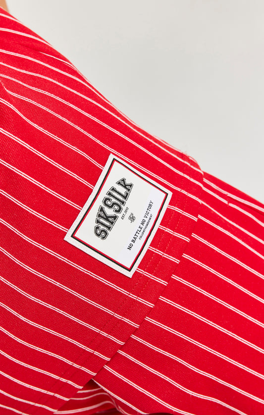 Camiseta de Tirantes de Baloncesto Clásica Retro SikSilk - Roja