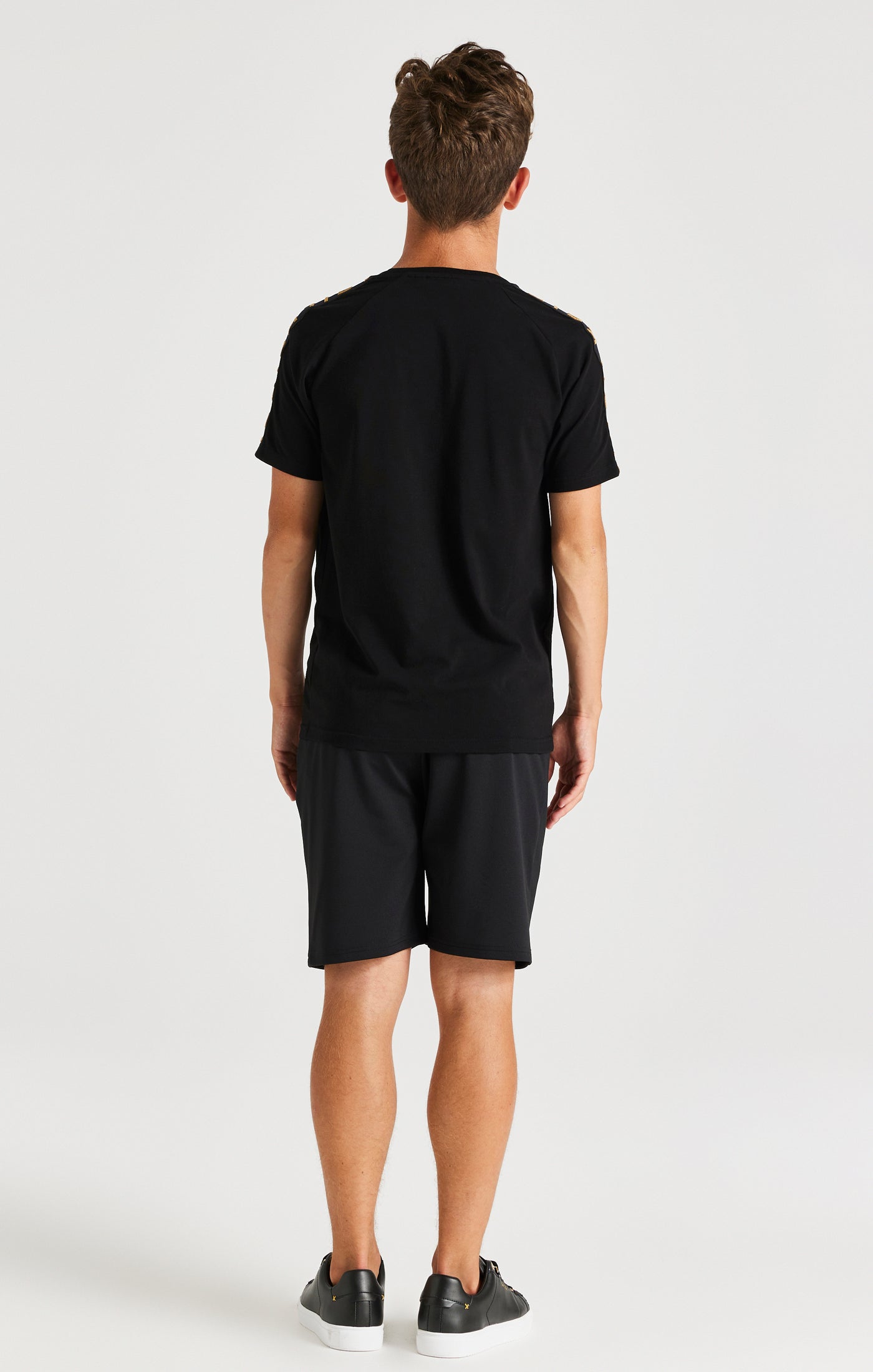 Cargar imagen en el visor de la galería, SikSilk Taped Shorts - Black (4)