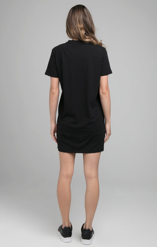 SikSilk Intensity T-Shirt Dress - Black
