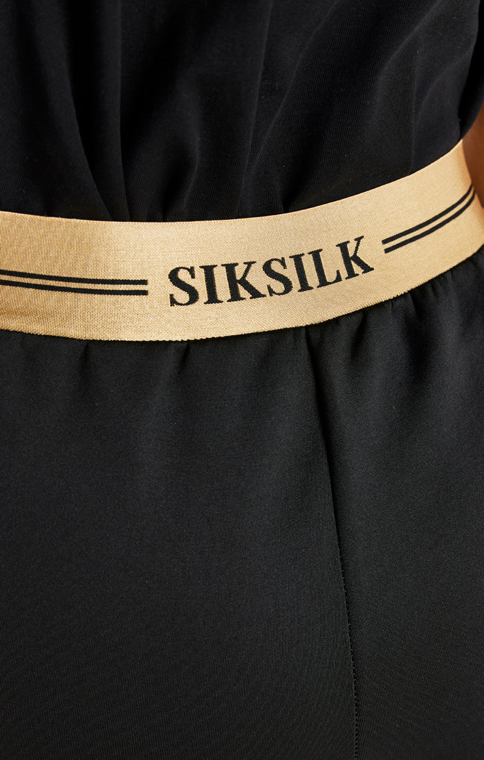 Cargar imagen en el visor de la galería, Pantalón de chándal SikSilk Supremacy - Negro (3)